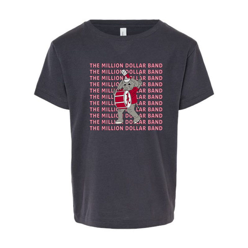 The Million Dollar Band Big Al | Toddler Dark Grey Tee