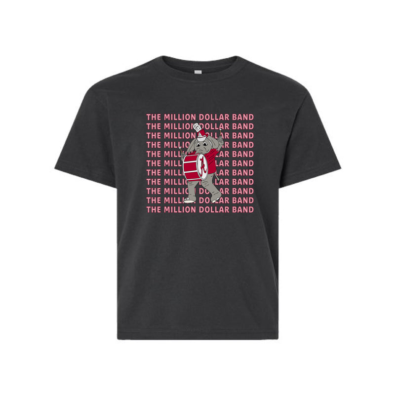 The Million Dollar Band Big Al | Youth Dark Grey Tee