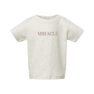 The Miracle | Infant Natural Heather Tee