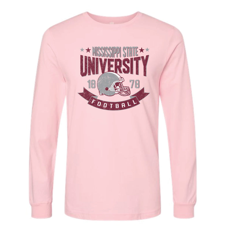 The Mississippi State Football EST | Pink Long Sleeve