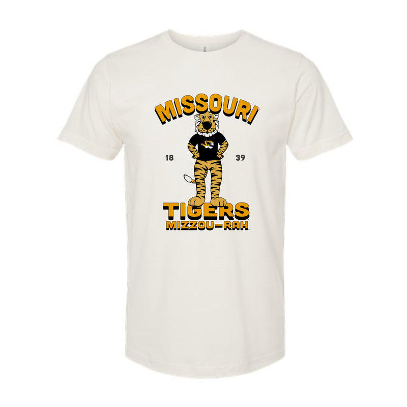 The Missouri Tigers Mizzou Rah | Vintage White Tee