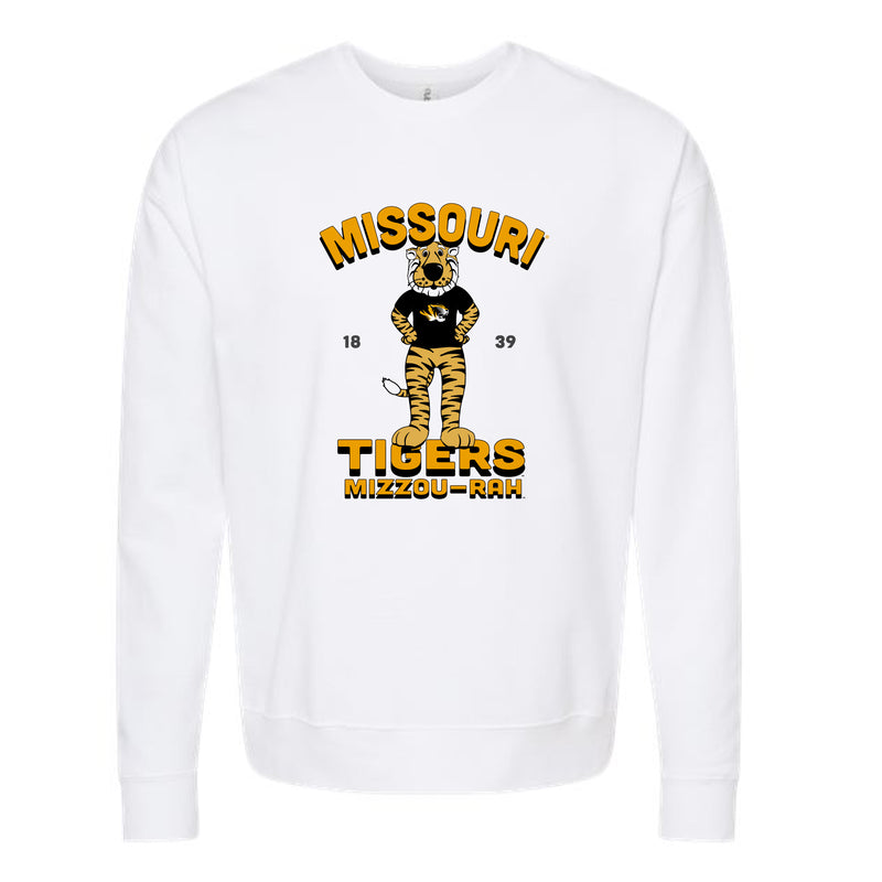 The Missouri Tigers Mizzou Rah | White Sweatshirt