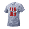 The Montgomery Academy Banner | Youth Navy Electric Performance Tee