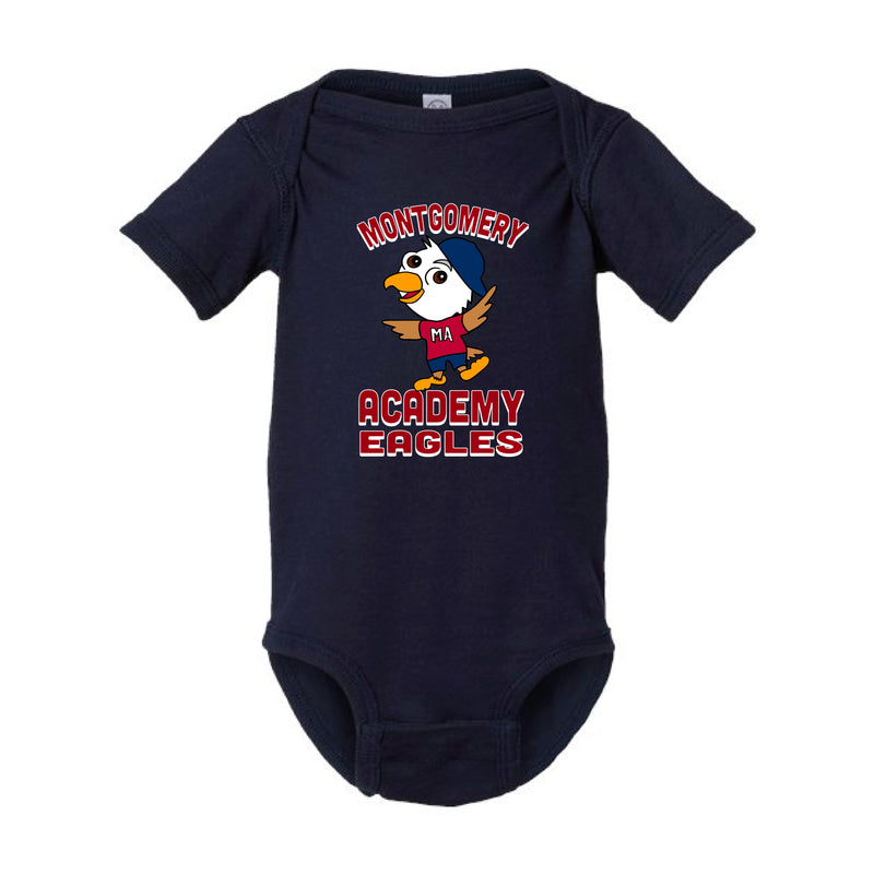 The Montgomery Eagles | Navy Onesie