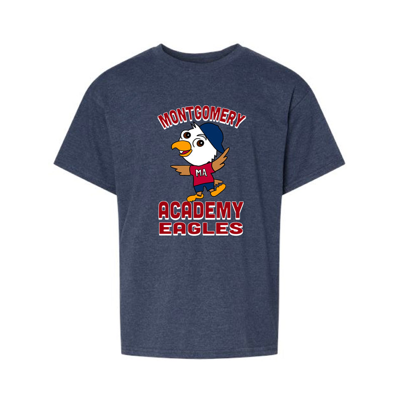 The Montgomery Eagles | Navy Mist Youth Tee