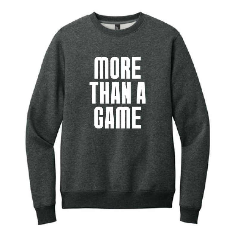 The More Than A Game | Heathered Charcoal Crewneck