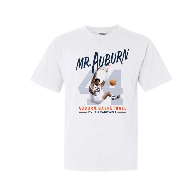 The Mr. Auburn Dylan Cardwell | Adult White Tee