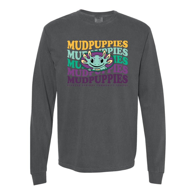 The Mudpuppies Wavy | Pepper Long Sleeve Tee