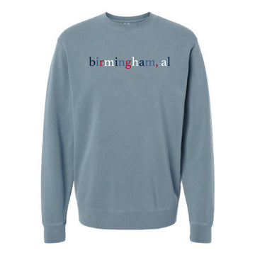The Multi Birmingham, AL | Pigment Slate Blue Sweatshirt