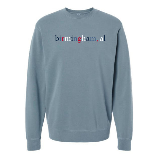 The Multi Birmingham, AL | Pigment Slate Blue Sweatshirt