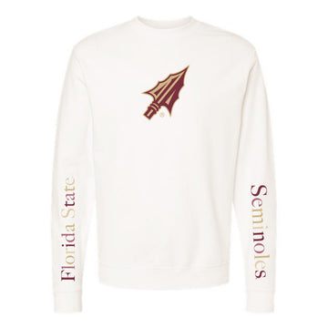 The Multi Florida State Seminoles | Ivory Sweatshirt