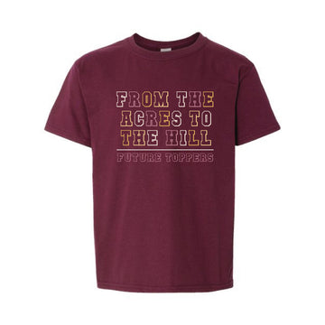 The Multi From the Acres | Youth Maroon Tee