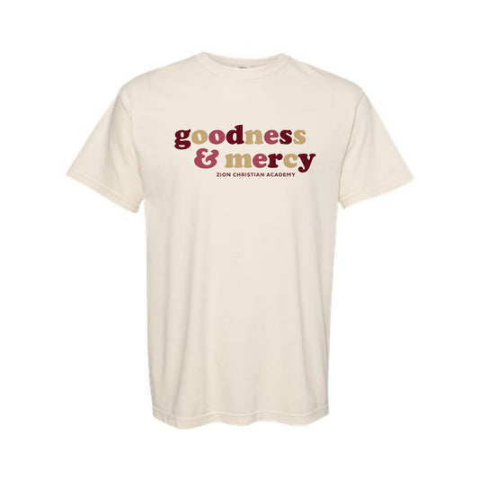 The Multi Goodness & Mercy | Adult Ivory Tee