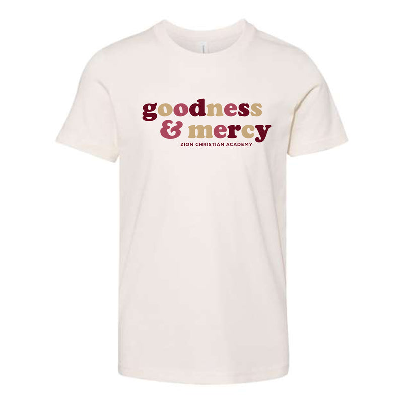 The Multi Goodness & Mercy | Youth Natural Tee