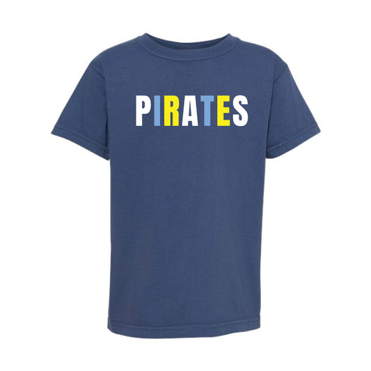 The Multi Pirates | Youth China Blue Tee