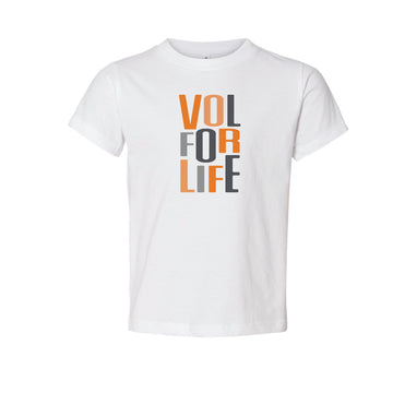 The Multi Vol for Life | Toddler White Tee