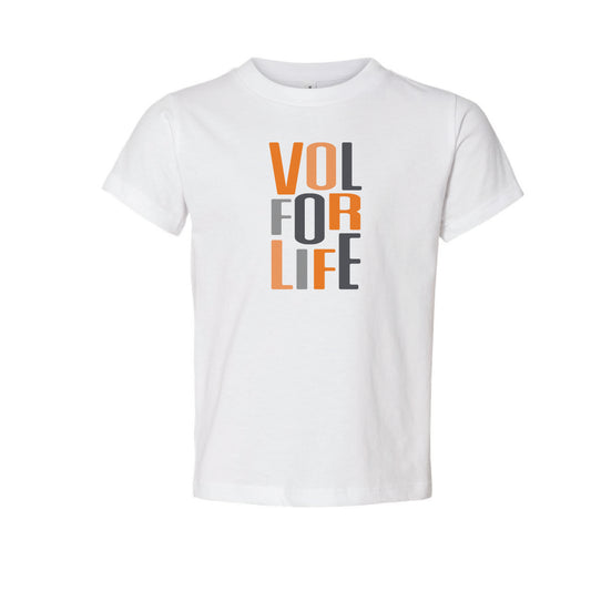 The Multi Vol for Life | Toddler White Tee