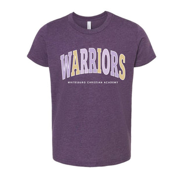 The Multi Warriors Arch | Youth Heather Team Purple Tee