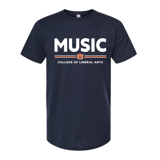 The Music | Navy Oversized Tee