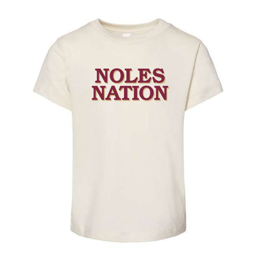 The Noles Nation | Toddler Natural Tee