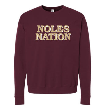 The Noles Nation | Maroon Sweatshirt