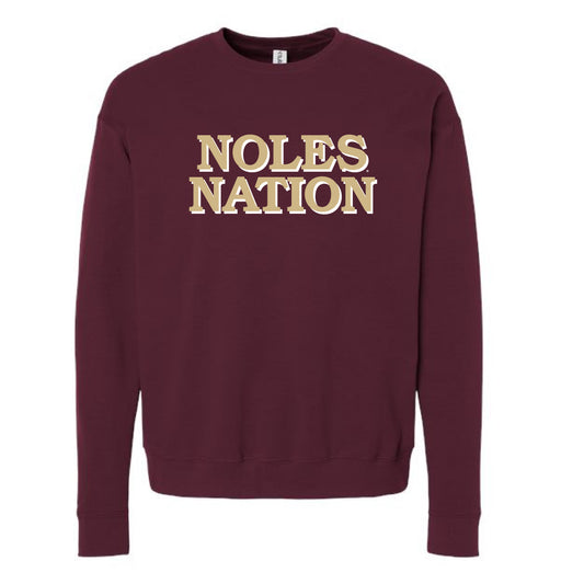 The Noles Nation | Maroon Sweatshirt