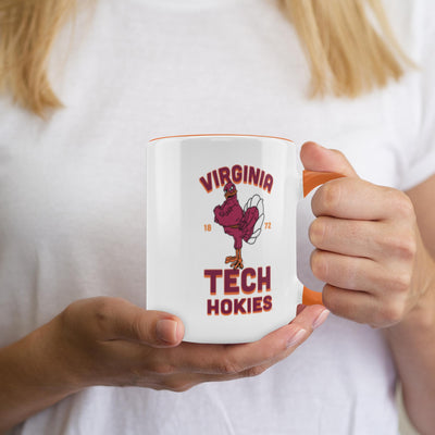 The Virginia Tech Hokies Est | Accent Mug