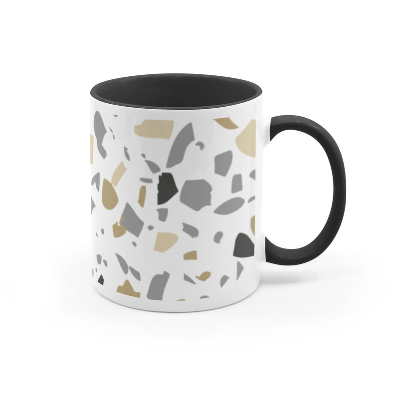 The Black and Gold Terrazzo | Accent Mug