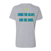 The Neon Stewardship | Adult Athletic Heather V-Neck Tee
