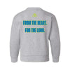The Neon Stewardship | Youth Light Steel Crewneck
