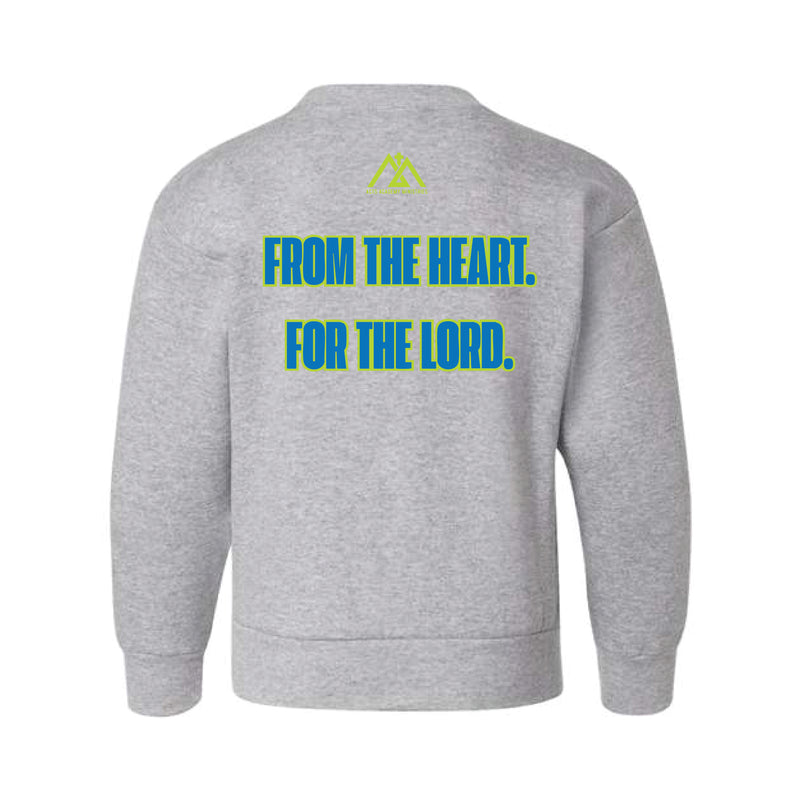 The Neon Stewardship | Youth Light Steel Crewneck