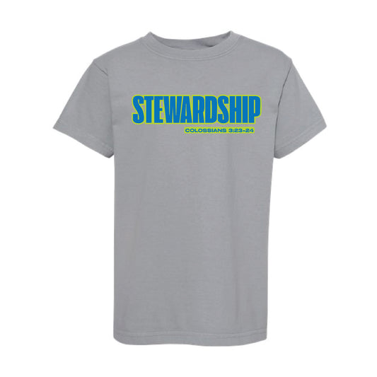 The Neon Stewardship | Youth Granite Tee