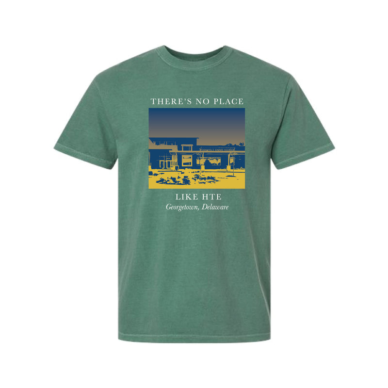 The No Place Like HTE | Adult Light Green Tee