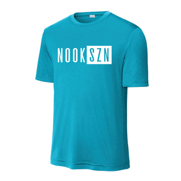 The Nook SZN | Adult Sport Tech Atomic Blue Tee
