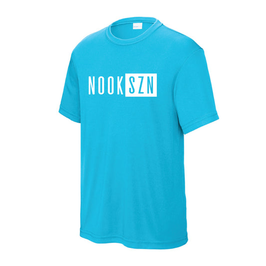 The Nook SZN | Youth Sport Tech Atomic Blue Tee