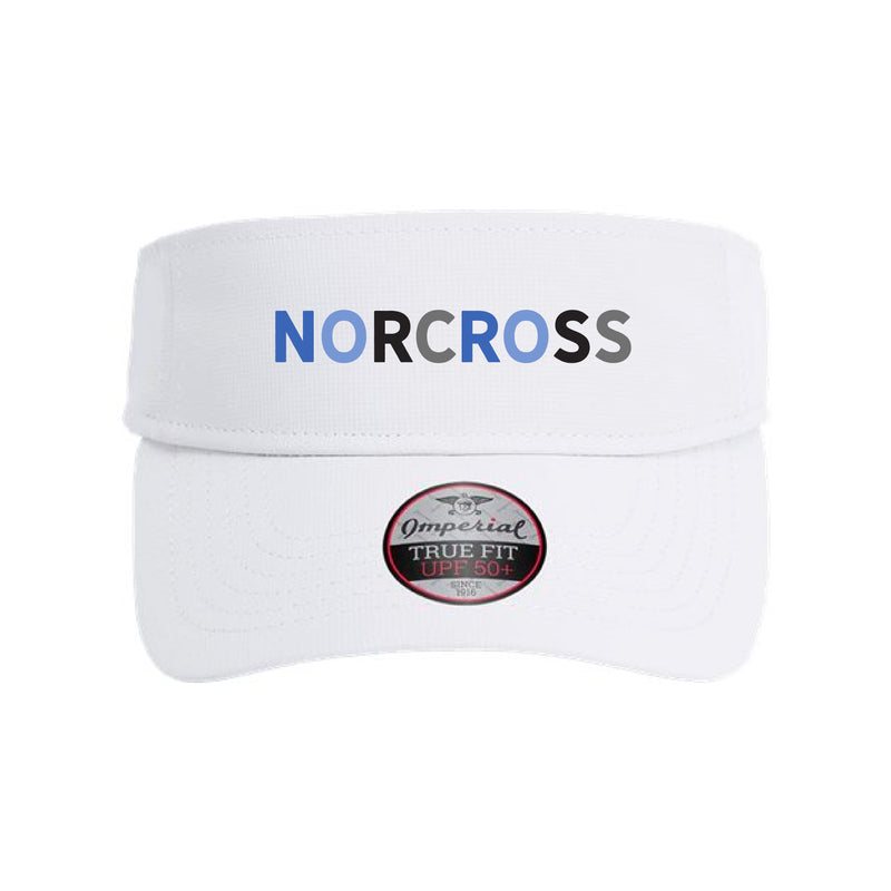 The Norcross Multi | Embroidered White Performance Visor