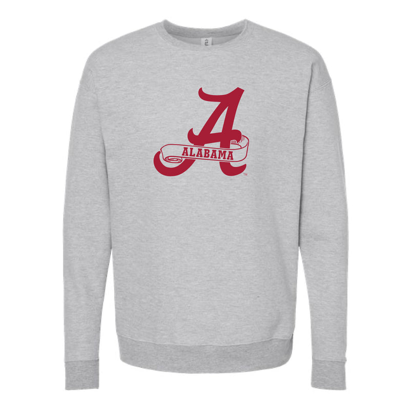 The Alabama A | Heather Grey Sweatshirt