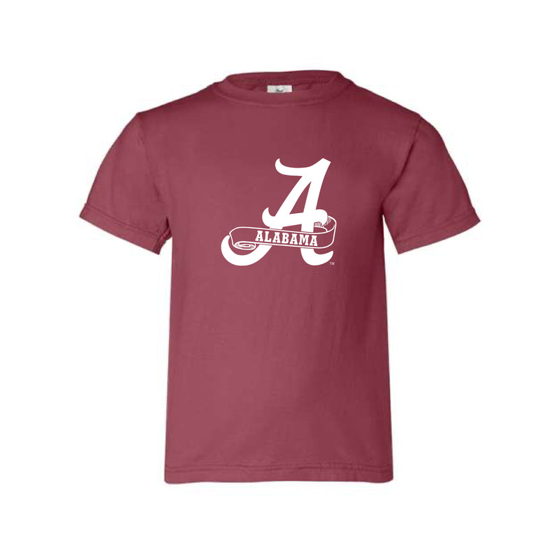 The Alabama A | Youth Crimson Tee