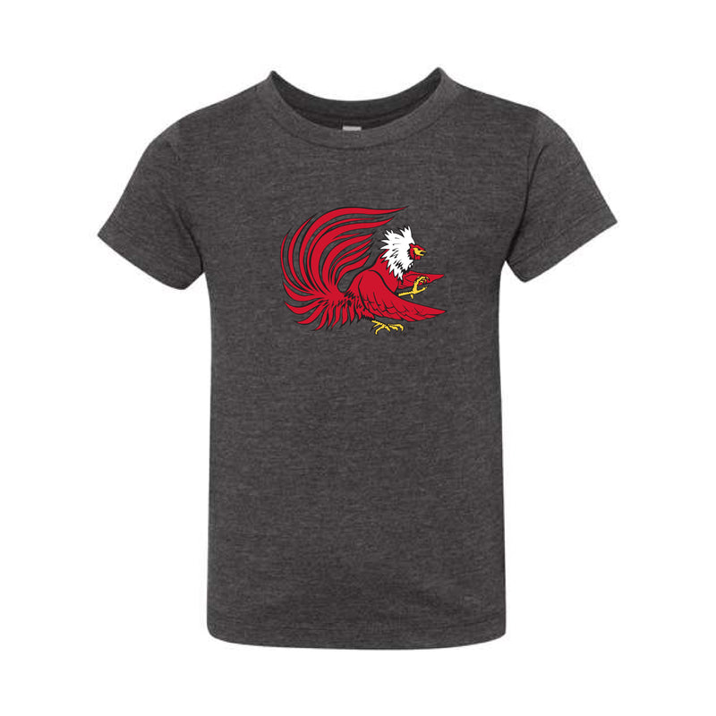 The Old School Gamecocks | Toddler Dark Grey Heather Tee