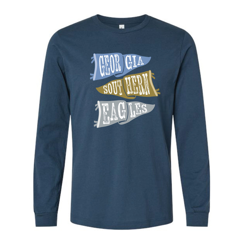 The Ole Georgia Southern Flags | Vintage Navy Long Sleeve