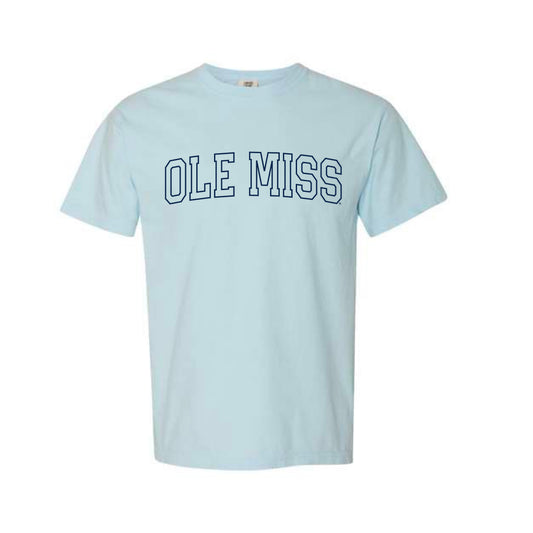 The Ole Miss Arch Outline | Chambray Tee