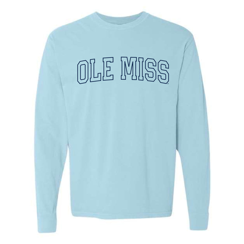 The Ole Miss Arch Outline | Chambray Long Sleeve