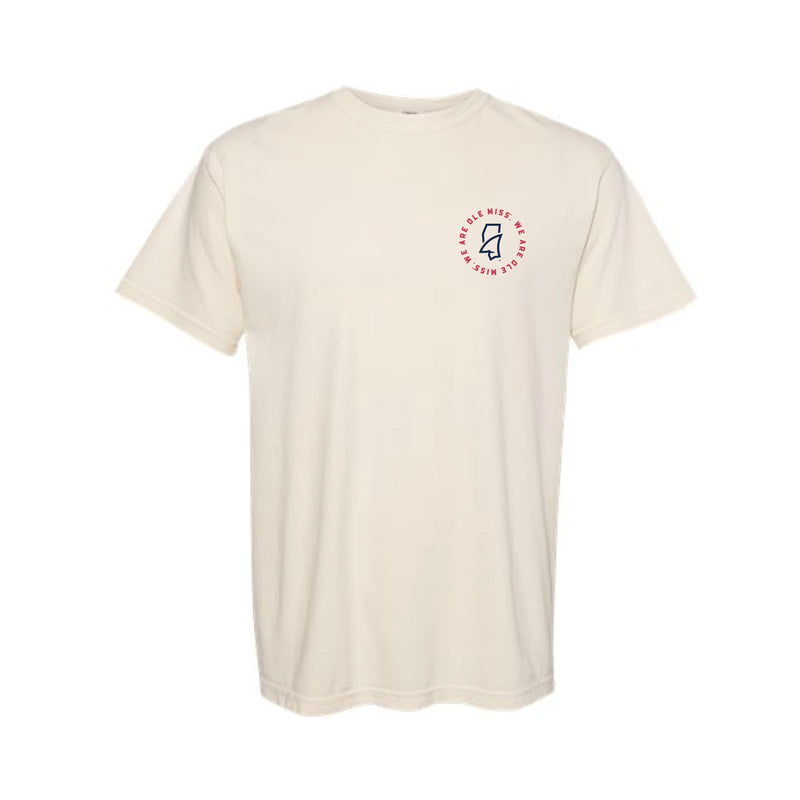 The Ole Miss Spirit Circle | Ivory Tee