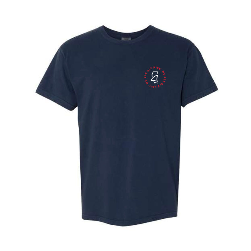 The Ole Miss Spirit Circle | True Navy Tee