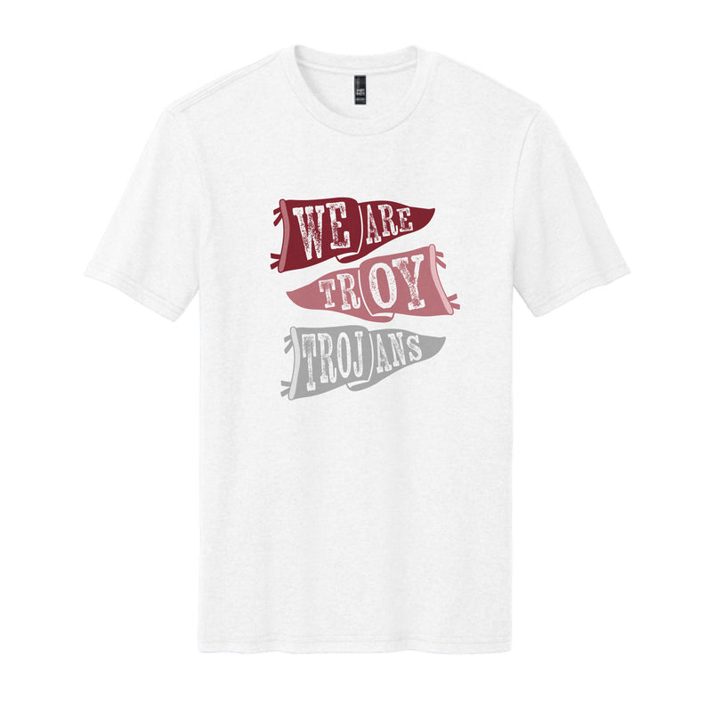 The Ole Troy Flags | White Tee