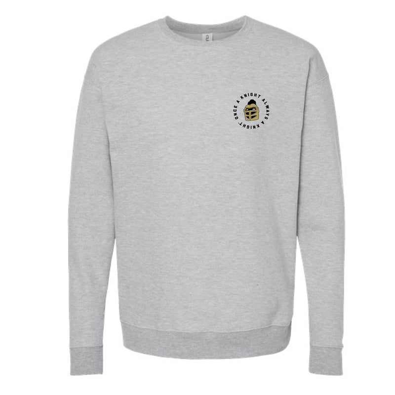 The Once A Knight Circle | Heather Grey Sweatshirt