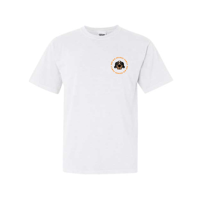 The One Big Orange Family Spirit Circle | White Tee