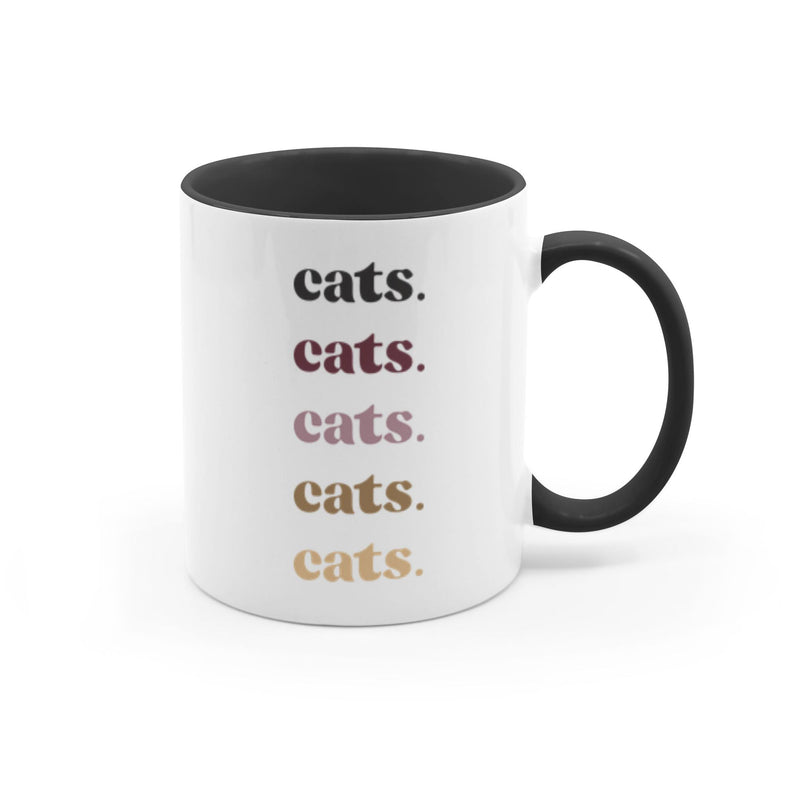 The Cats Repeat | Accent Mug