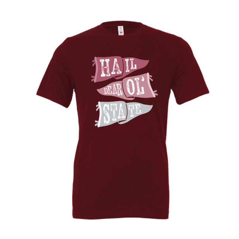 The Ole State Flags | Maroon Tee