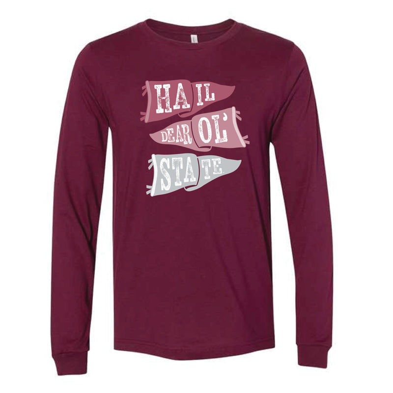 The Ole State Flags | Maroon Long Sleeve